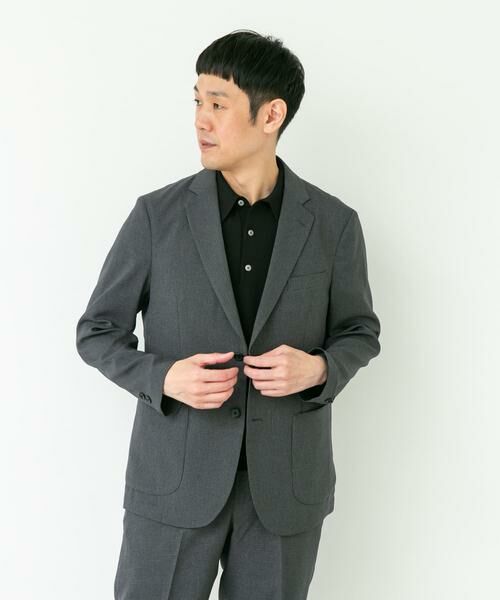URBAN RESEARCH DOORS / アーバンリサーチ ドアーズ その他アウター | LIFE STYLE TAILOR　リネンライク千鳥柄コンフォータブルジャケット | 詳細29