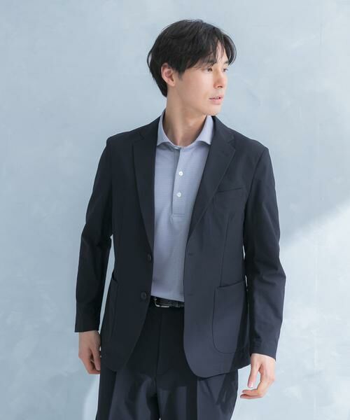 URBAN RESEARCH DOORS / アーバンリサーチ ドアーズ その他アウター | LIFE STYLE TAILOR シアサッカーストレッチジャケット | 詳細1