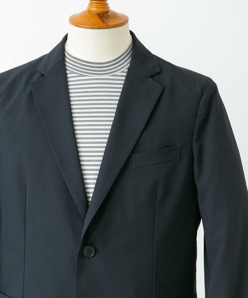 URBAN RESEARCH DOORS / アーバンリサーチ ドアーズ その他アウター | LIFE STYLE TAILOR シアサッカーストレッチジャケット | 詳細17