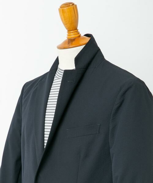 URBAN RESEARCH DOORS / アーバンリサーチ ドアーズ その他アウター | LIFE STYLE TAILOR シアサッカーストレッチジャケット | 詳細18