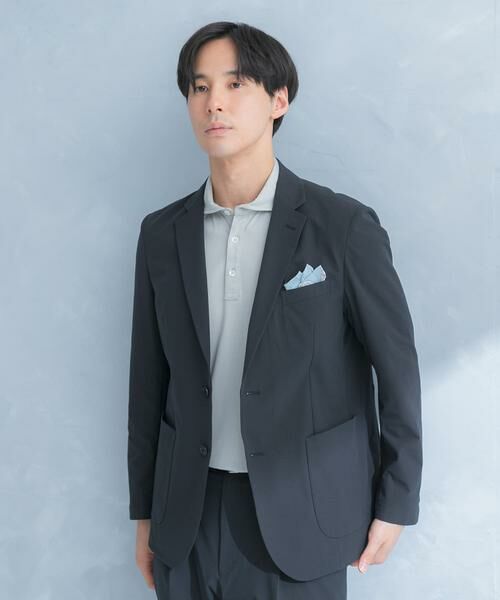 URBAN RESEARCH DOORS / アーバンリサーチ ドアーズ その他アウター | LIFE STYLE TAILOR シアサッカーストレッチジャケット | 詳細19