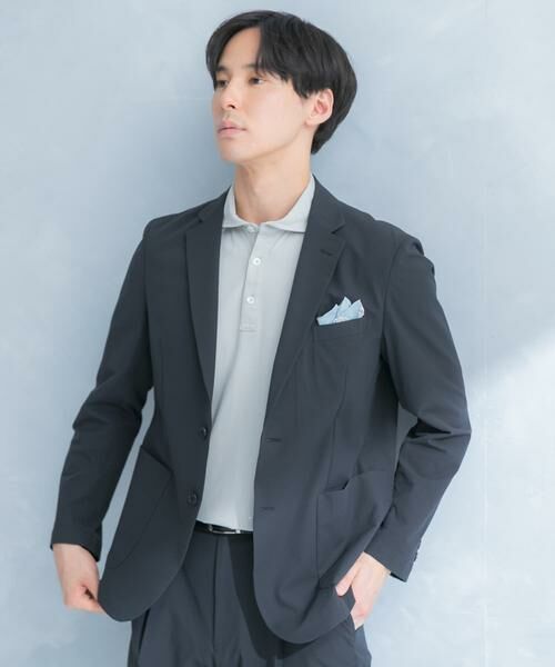 URBAN RESEARCH DOORS / アーバンリサーチ ドアーズ その他アウター | LIFE STYLE TAILOR シアサッカーストレッチジャケット | 詳細20