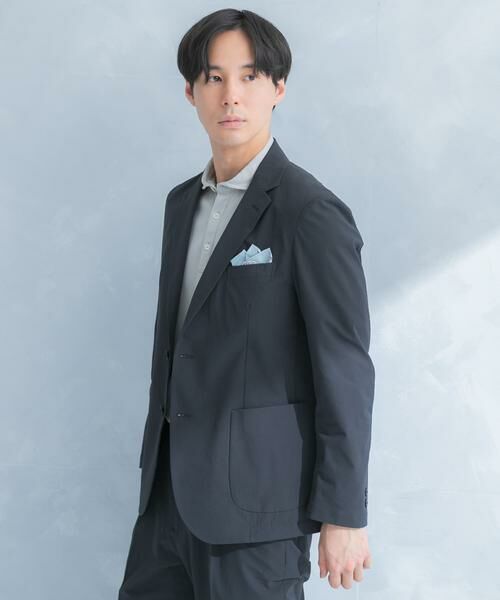 URBAN RESEARCH DOORS / アーバンリサーチ ドアーズ その他アウター | LIFE STYLE TAILOR シアサッカーストレッチジャケット | 詳細21
