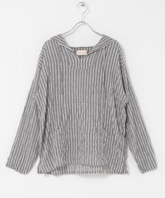 URBAN RESEARCH DOORS / アーバンリサーチ ドアーズ パーカー | MEYAME　STRIPED LIGHT PARKA