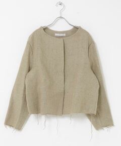 URBAN RESEARCH DOORS / アーバンリサーチ ドアーズ ノーカラージャケット | ARCHI　HEAVYLINENJACKET