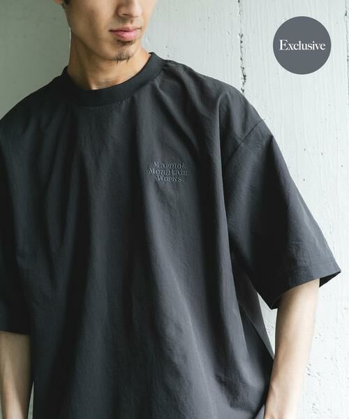 URBAN RESEARCH DOORS / アーバンリサーチ ドアーズ Tシャツ | 『別注』Marmot×DOORS　DOTAIR DRAWSTRING T-SHIRTS（ブルー）