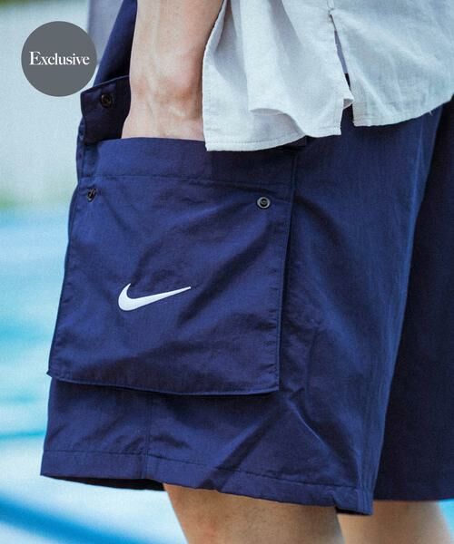 URBAN RESEARCH DOORS / アーバンリサーチ ドアーズ 水着・スイムグッズ | NIKE SWIM×DOORS　EXCLUSIVE 9ボレーショーツ（ネイビー）