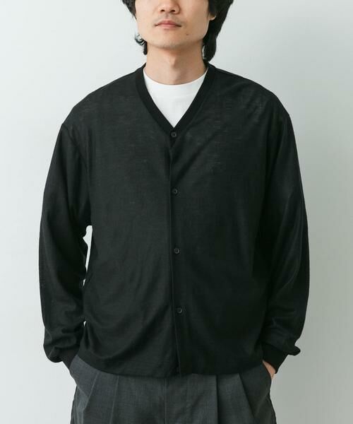 URBAN RESEARCH DOORS / アーバンリサーチ ドアーズ カーディガン・ボレロ | marka　CARDIGAN（ブラック）