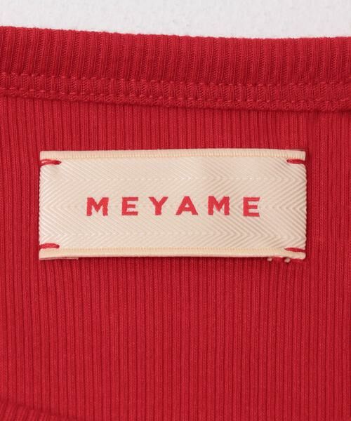 URBAN RESEARCH DOORS / アーバンリサーチ ドアーズ タンクトップ | MEYAME　SOFT RIB SLEEVELESS | 詳細4