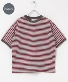 URBAN RESEARCH DOORS / アーバンリサーチ ドアーズ Tシャツ | 『別注』STAR&STRIPE×DOORS　MULTI RINGER T-SHIRTS2