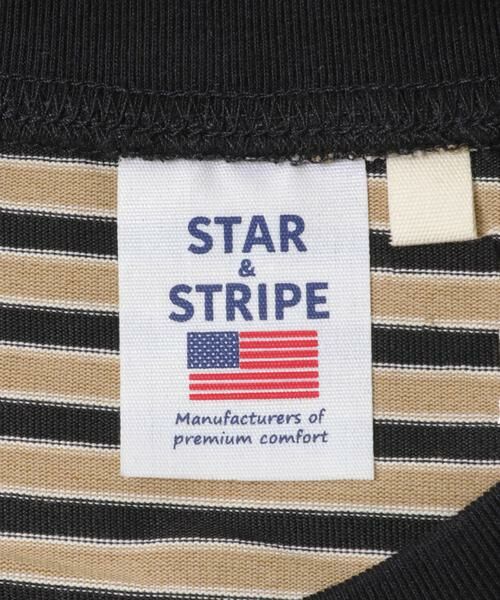 URBAN RESEARCH DOORS / アーバンリサーチ ドアーズ Tシャツ | 『別注』STAR&STRIPE×DOORS　MULTI RINGER T-SHIRTS2 | 詳細6