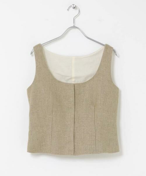 URBAN RESEARCH DOORS / アーバンリサーチ ドアーズ その他トップス | ARCHI　HEAVY LINEN CORSET | 詳細3