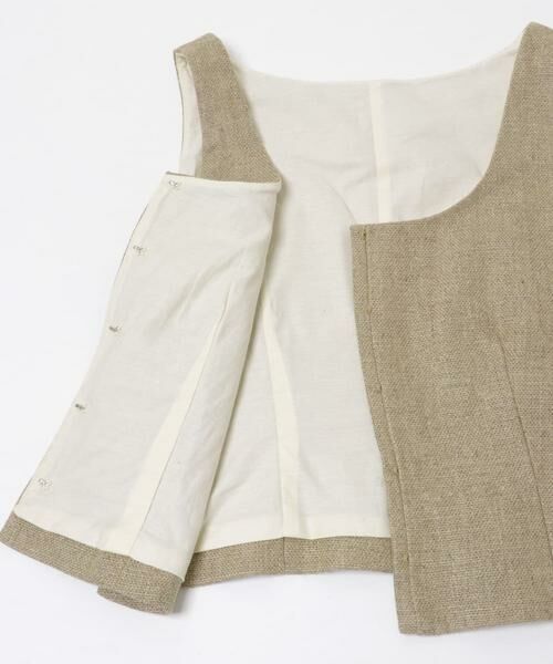 URBAN RESEARCH DOORS / アーバンリサーチ ドアーズ その他トップス | ARCHI　HEAVY LINEN CORSET | 詳細4