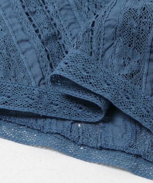 URBAN RESEARCH DOORS / アーバンリサーチ ドアーズ シャツ・ブラウス | SOIL　LACE FRENCH SLEEVE | 詳細4