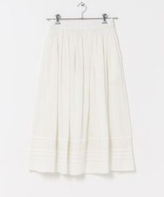 URBAN RESEARCH DOORS / アーバンリサーチ ドアーズ ロング・マキシ丈スカート | SOIL　COTTON VOILE LACE SKIRT