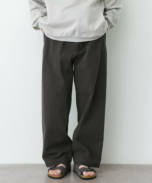 URBAN RESEARCH DOORS / アーバンリサーチ ドアーズ その他パンツ | marka　U.S. ARMY CHINO TROUSERS（チャコールグレー）