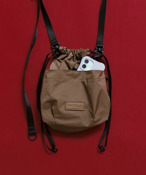 URBAN RESEARCH DOORS / アーバンリサーチ ドアーズ ショルダーバッグ | BAICYCLON　EXCLUSIVE DRAW STRING BAG | 詳細3