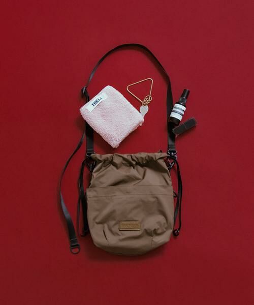URBAN RESEARCH DOORS / アーバンリサーチ ドアーズ ショルダーバッグ | BAICYCLON　EXCLUSIVE DRAW STRING BAG | 詳細4