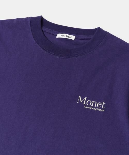 URBAN RESEARCH DOORS / アーバンリサーチ ドアーズ Tシャツ | FORK&SPOON　Monet art t-shirts | 詳細2