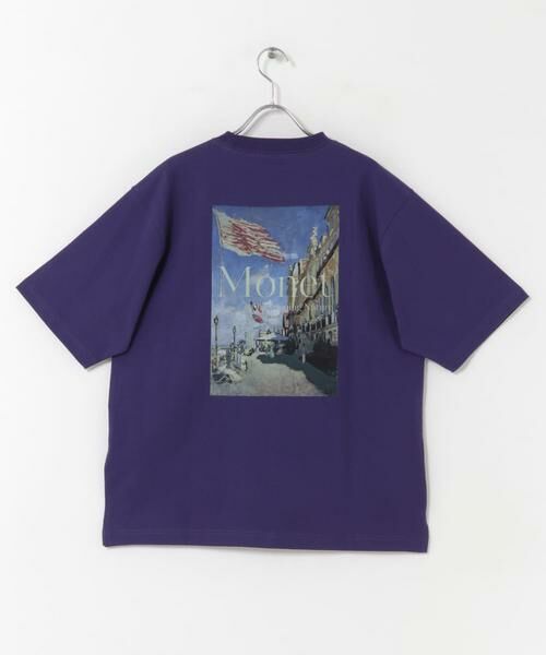 URBAN RESEARCH DOORS / アーバンリサーチ ドアーズ Tシャツ | FORK&SPOON　Monet art t-shirts | 詳細4