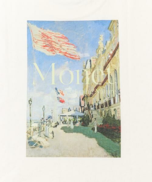 URBAN RESEARCH DOORS / アーバンリサーチ ドアーズ Tシャツ | FORK&SPOON　Monet art t-shirts | 詳細10