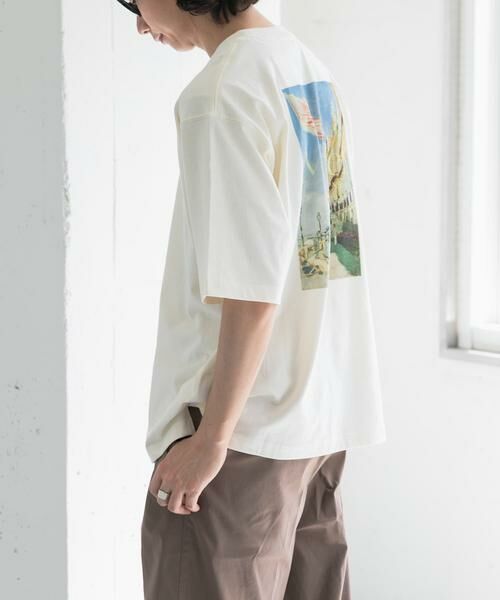 URBAN RESEARCH DOORS / アーバンリサーチ ドアーズ Tシャツ | FORK&SPOON　Monet art t-shirts | 詳細17