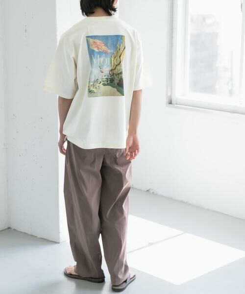 URBAN RESEARCH DOORS / アーバンリサーチ ドアーズ Tシャツ | FORK&SPOON　Monet art t-shirts | 詳細18