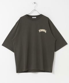 URBAN RESEARCH DOORS / アーバンリサーチ ドアーズ Tシャツ | FORK&SPOON　フロッキープリントTシャツ