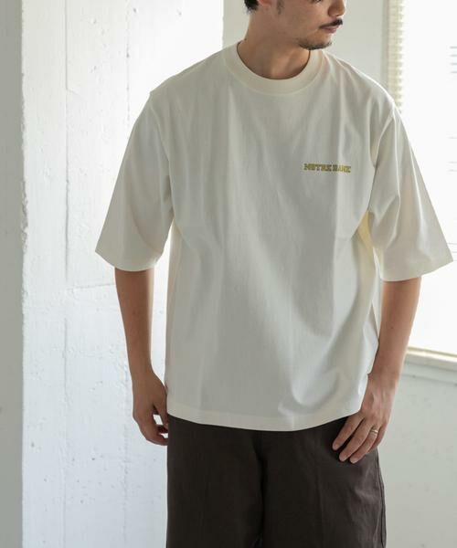 URBAN RESEARCH DOORS / アーバンリサーチ ドアーズ Tシャツ | FORK&SPOON　フロッキープリントTシャツ | 詳細5