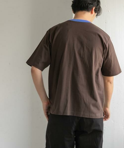 URBAN RESEARCH DOORS / アーバンリサーチ ドアーズ Tシャツ | FORK&SPOON　リンガーショートスリーブTシャツ | 詳細4