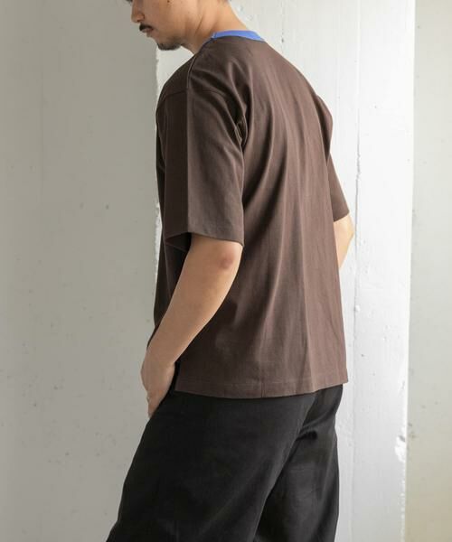 URBAN RESEARCH DOORS / アーバンリサーチ ドアーズ Tシャツ | FORK&SPOON　リンガーショートスリーブTシャツ | 詳細5