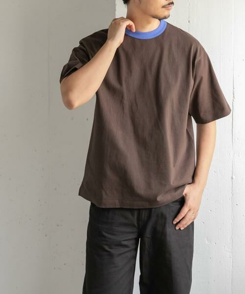 URBAN RESEARCH DOORS / アーバンリサーチ ドアーズ Tシャツ | FORK&SPOON　リンガーショートスリーブTシャツ | 詳細6