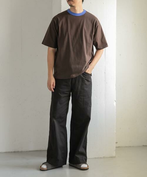 URBAN RESEARCH DOORS / アーバンリサーチ ドアーズ Tシャツ | FORK&SPOON　リンガーショートスリーブTシャツ | 詳細7