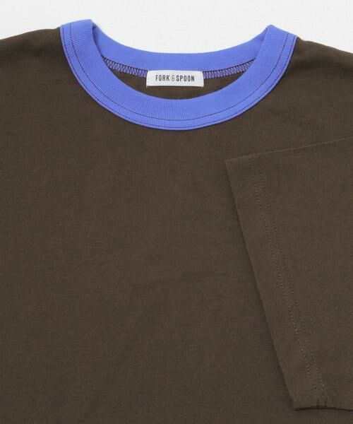 URBAN RESEARCH DOORS / アーバンリサーチ ドアーズ Tシャツ | FORK&SPOON　リンガーショートスリーブTシャツ | 詳細9