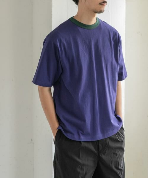 URBAN RESEARCH DOORS / アーバンリサーチ ドアーズ Tシャツ | FORK&SPOON　リンガーショートスリーブTシャツ | 詳細14