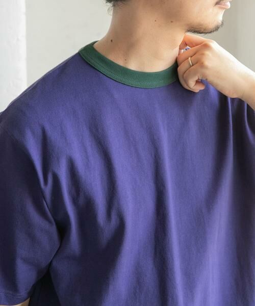 URBAN RESEARCH DOORS / アーバンリサーチ ドアーズ Tシャツ | FORK&SPOON　リンガーショートスリーブTシャツ | 詳細15