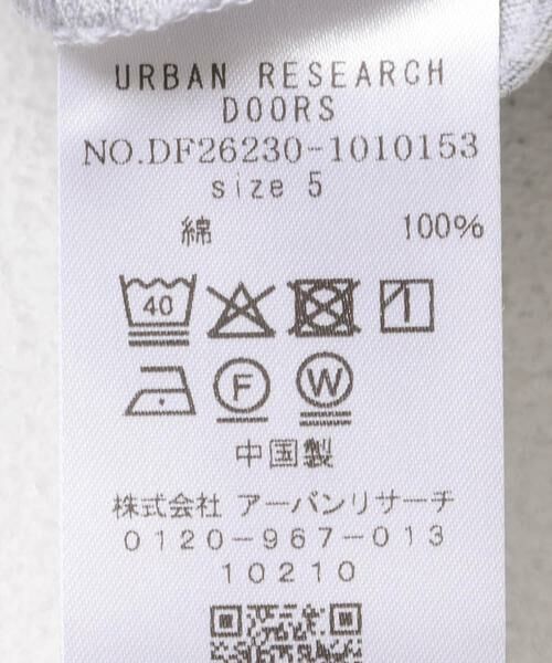 URBAN RESEARCH DOORS / アーバンリサーチ ドアーズ Tシャツ | FORK&SPOON　リンガーショートスリーブTシャツ | 詳細10