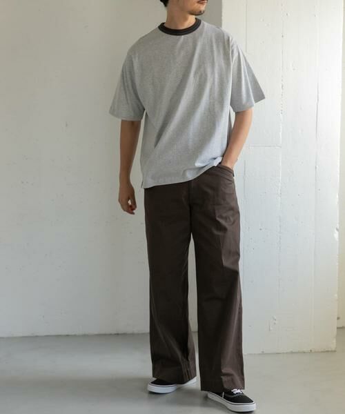 URBAN RESEARCH DOORS / アーバンリサーチ ドアーズ Tシャツ | FORK&SPOON　リンガーショートスリーブTシャツ | 詳細25