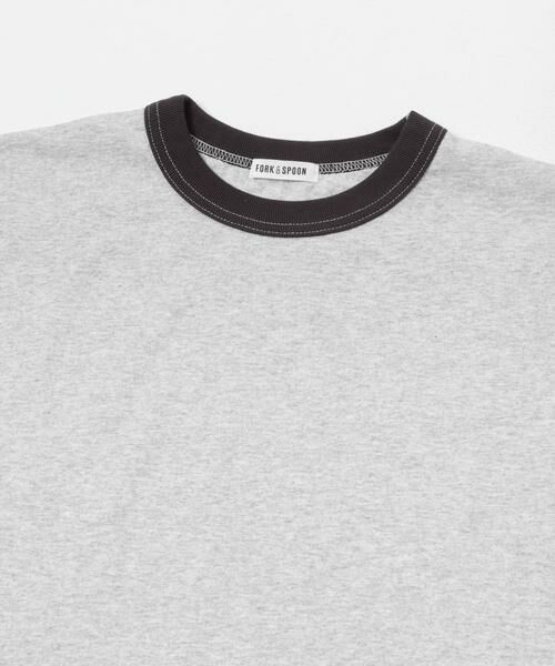 URBAN RESEARCH DOORS / アーバンリサーチ ドアーズ Tシャツ | FORK&SPOON　リンガーショートスリーブTシャツ | 詳細27