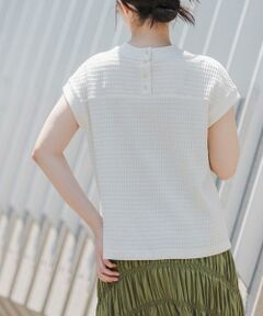 URBAN RESEARCH DOORS / アーバンリサーチ ドアーズ Tシャツ | FORK&SPOON　ワッフルバックボタンプルオーバー