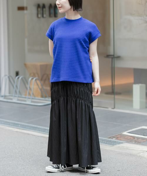 URBAN RESEARCH DOORS / アーバンリサーチ ドアーズ Tシャツ | FORK&SPOON　ワッフルバックボタンプルオーバー | 詳細7