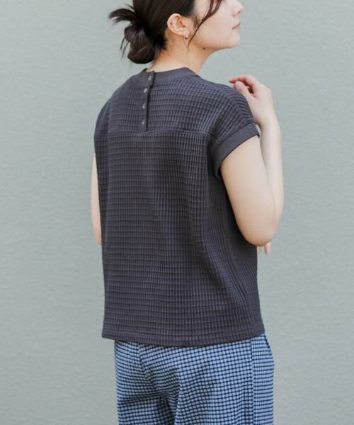 URBAN RESEARCH DOORS / アーバンリサーチ ドアーズ Tシャツ | FORK&SPOON　ワッフルバックボタンプルオーバー | 詳細26