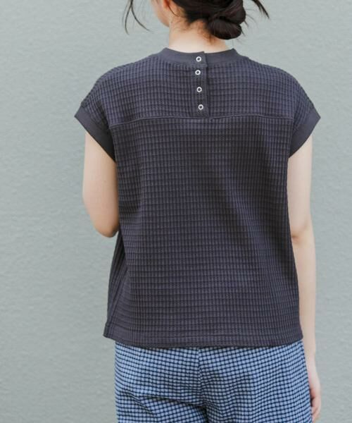 URBAN RESEARCH DOORS / アーバンリサーチ ドアーズ Tシャツ | FORK&SPOON　ワッフルバックボタンプルオーバー | 詳細30