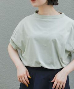 URBAN RESEARCH DOORS / アーバンリサーチ ドアーズ Tシャツ | FORK&SPOON　ボトルネックギャザースリーブTシャツ