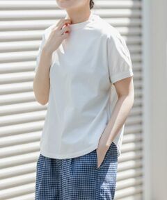 URBAN RESEARCH DOORS / アーバンリサーチ ドアーズ Tシャツ | FORK&SPOON　ボトルネックギャザースリーブTシャツ