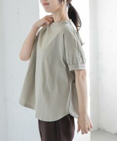 URBAN RESEARCH DOORS / アーバンリサーチ ドアーズ Tシャツ | FORK&SPOON　ボトルネックギャザースリーブTシャツ