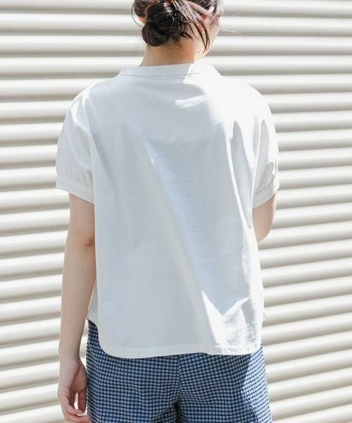 URBAN RESEARCH DOORS / アーバンリサーチ ドアーズ Tシャツ | FORK&SPOON　ボトルネックギャザースリーブTシャツ | 詳細10
