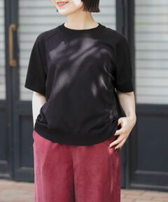 URBAN RESEARCH DOORS / アーバンリサーチ ドアーズ ニット・セーター | FORK&SPOON　ラグランスリーブニットTシャツ