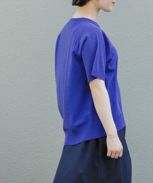 URBAN RESEARCH DOORS / アーバンリサーチ ドアーズ ニット・セーター | FORK&SPOON　ラグランスリーブニットTシャツ | 詳細4