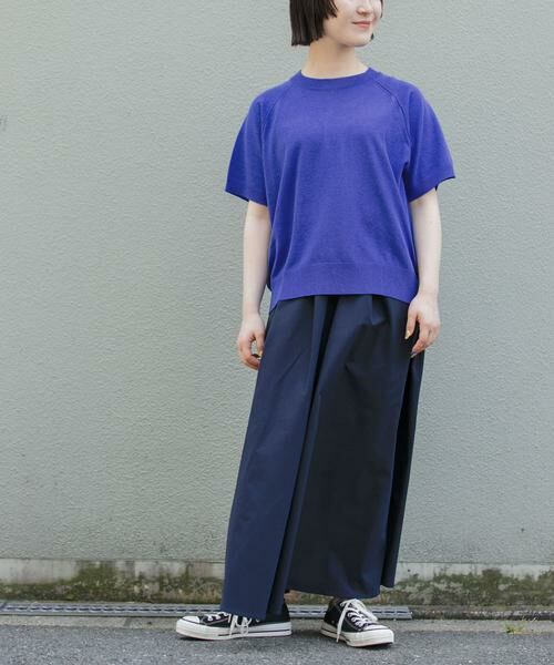 URBAN RESEARCH DOORS / アーバンリサーチ ドアーズ ニット・セーター | FORK&SPOON　ラグランスリーブニットTシャツ | 詳細5